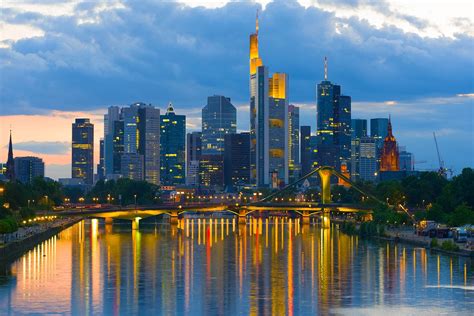 Photo Wallpaper Skyline Frankfurt