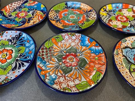 Tableware Dishware & Serveware Mexican Dinnerware Set Mexican Plates Talavera Plates Talavera ...