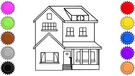 Houses For Kids Drawing at GetDrawings | Free download