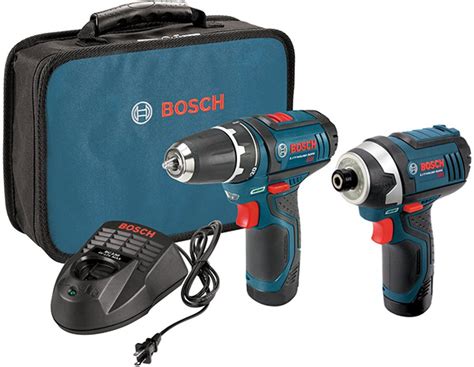 HOT DEAL: Bosch 12V Cordless Drill and Impact Driver Combo Kit for $99