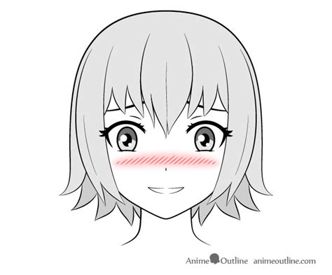 How to Draw Anime & Manga Blush in Different Ways - AnimeOutline