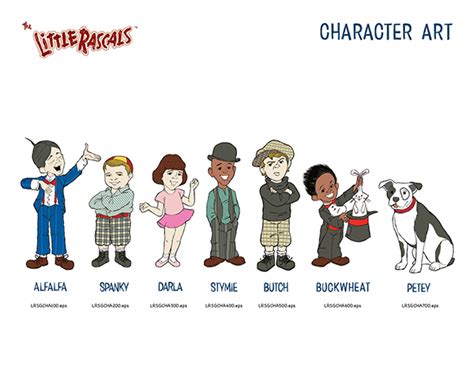 The Little Rascals Style guide on SVA Portfolios