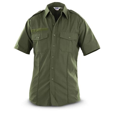 New U.S. Border Patrol Shirt, Border Patrol Green - 185903, Shirts at Sportsman's Guide