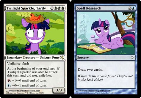 My Little Pony: Friendship Is Magic: The Gathering Downloadable Card Set! | The Mary Sue