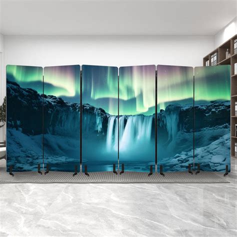 Custom Printed on Demand Sound Absorbing Room Divider 6 Panels - Room Dividers - PrintKK