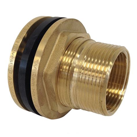 Brass outlet fittings – North Coast Water Tanks