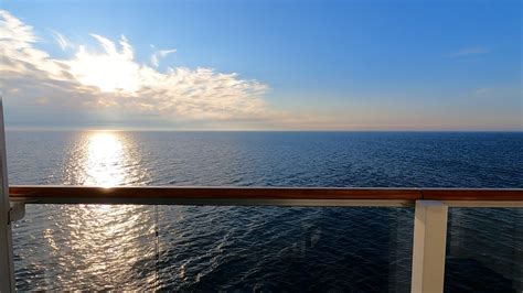 Cruise Ship Balcony Cabin Relaxation Video (1 hour) - Top Cruise Trips