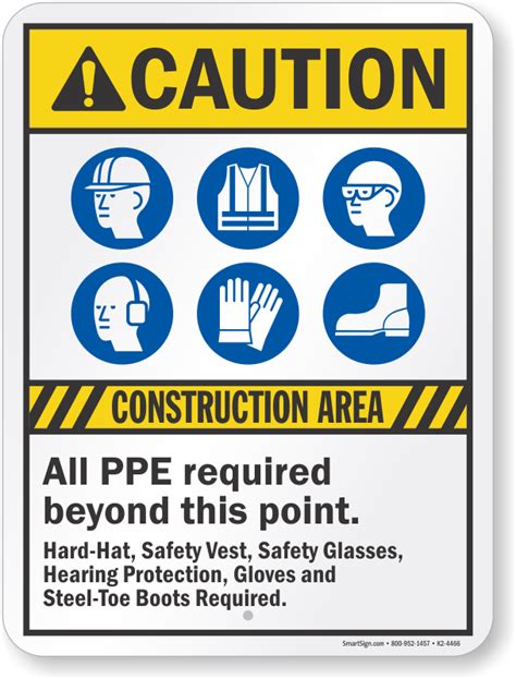 Job Site Safety Signs | Construction Job Site Safety Signs