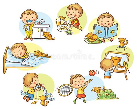 Daytime Activities Stock Illustrations – 799 Daytime Activities Stock Illustrations, Vectors ...