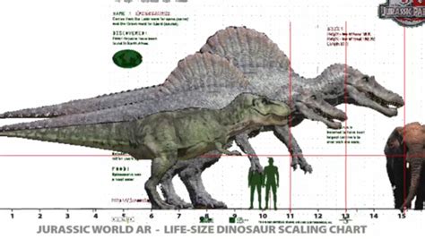 Spinosaurus Size Comparison To T Rex