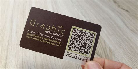 Qr Code Business Card Designs