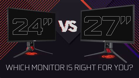 24-Inch vs 27-Inch Monitor: Which Monitor Size Is Right For You?