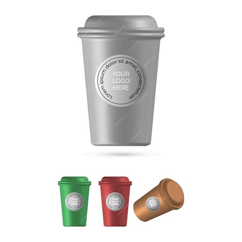 Premium Vector | Coffee cup mockup