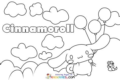 Cinnamoroll Coloring Pages