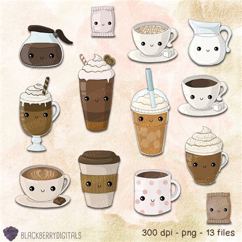 Cute Coffee Clipart | ubicaciondepersonas.cdmx.gob.mx