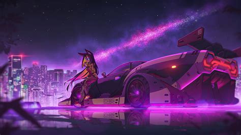 1920x1080 Anime Girl Cyberpunk Ride 4k Laptop Full HD 1080P ,HD 4k Wallpapers,Images,Backgrounds ...