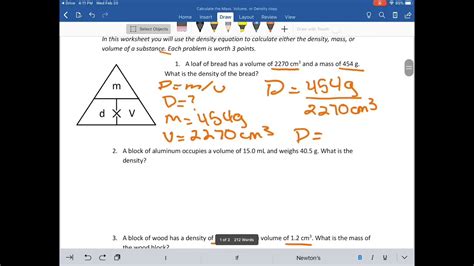 Density mass volume calculator - tyreddog