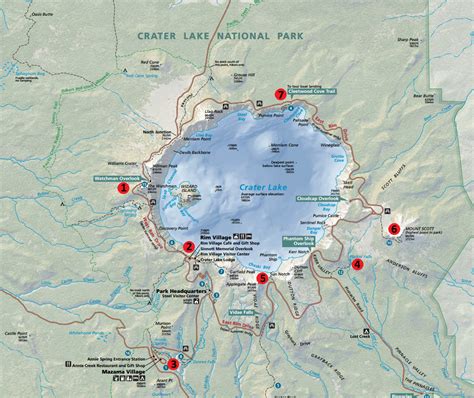 Crater Lake itinerary and map | Oregon travel, Oregon road trip, Portland travel