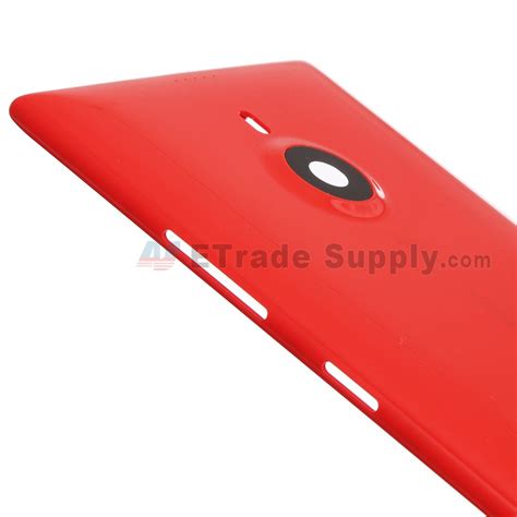 Nokia Lumia 1520 Battery Door - Red - With Logo Only - ETrade Supply