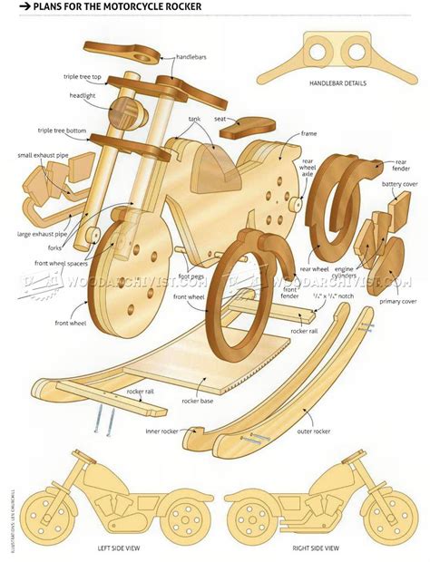 Rocking Motorcycle Plans • WoodArchivist