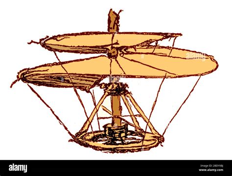 Leonardo Da Vinci Inventions Helicopter