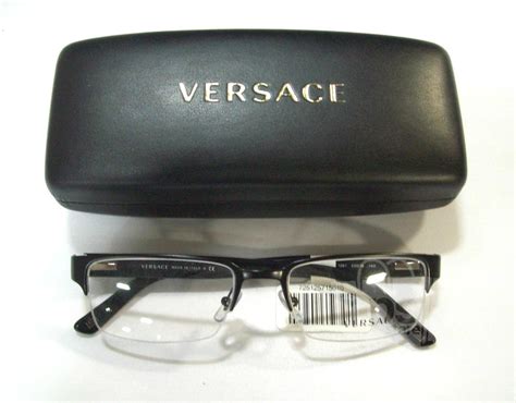 Versace VE1184 Men's Black Designer Eyeglasses | eBay