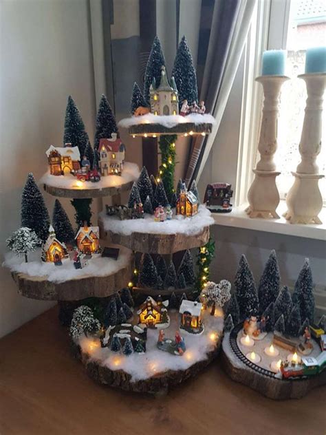 Best 17 Christmas Village Display Ideas - WooHome