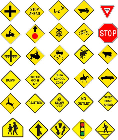 Nc Dmv Road Signs Chart