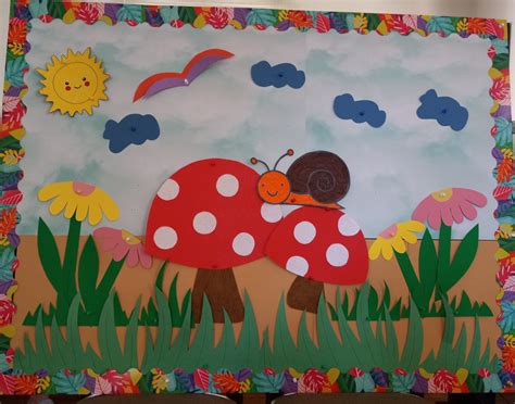 Teacher Bulletin Boards for Kindergarten & Preschool Classrooms. the Theme is Spring - Etsy