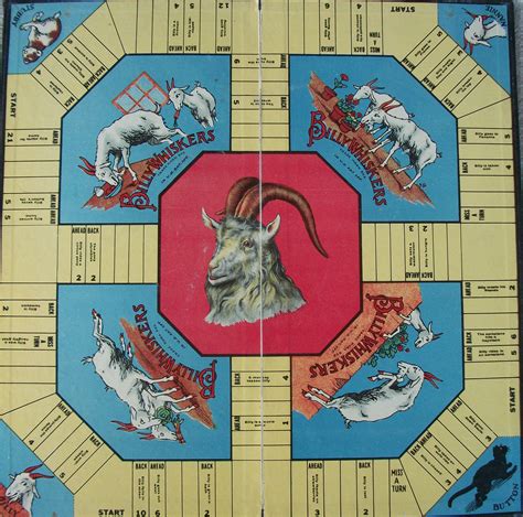 Vintage Board Game of Billy Whiskers – All About Fun and Games