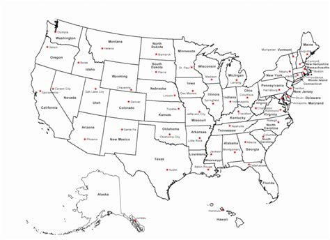 Blank Us Map Quiz Printable | Printable Maps