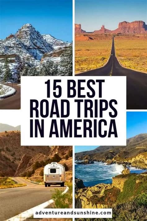 The Best Road Trips In The US - Adventure and Sunshine