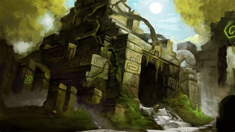 [ART] HOW WOULD YOU USE IT 10 (!!!!) - Jungle Temple : r/DnD