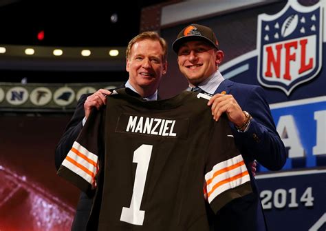 Cleveland Browns draft Johnny Football.