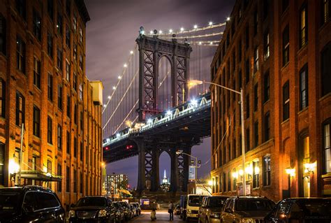 new, York, Usa, Manhattan, Manhattan, Bridge, Bridge, Buildings, Streets, Cars, Architecture ...