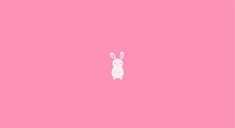 HD wallpaper: Run Rabbit Run, rabbit illustration, Cute, Bunny, Pink, pink color | Wallpaper Flare