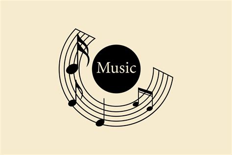 Music Logo Vector Template Design Graphic by HFZ13 · Creative Fabrica