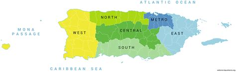 Puerto Rico's Regions and Cities