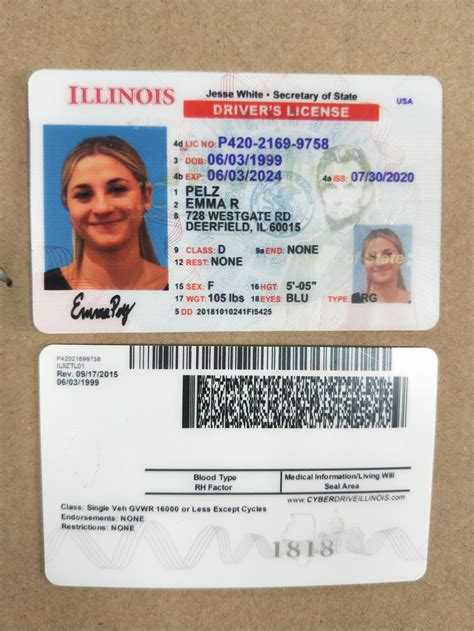 Illinois Fake ID | Buy Scannable Fake IDs | IDTop