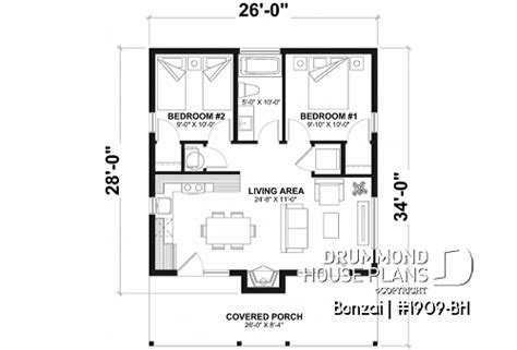 House Plan Bedrooms, Bathrooms, 1904 Drummond House Plans, 47% OFF