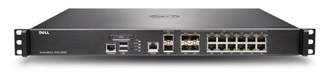 SonicWALL NSA-3600 3.4Gbps 2x10xGbE SFP+ 4x1GbE SFP 12x1GbE port Next-Generation UTM Firewall ...