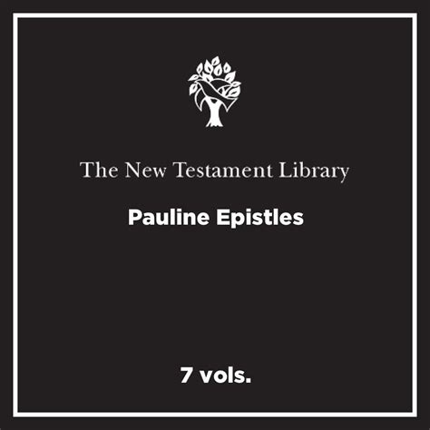 Pauline Epistles, 7 vols. (New Testament Library | NTL) - Verbum