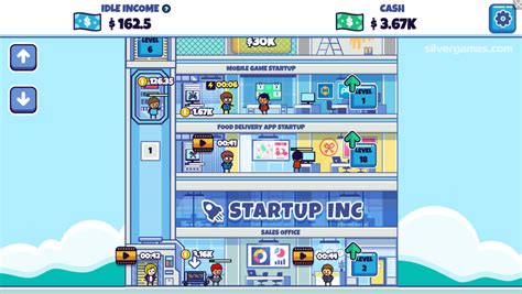 Idle Startup Tycoon - Play Idle Startup Tycoon Online on SilverGames