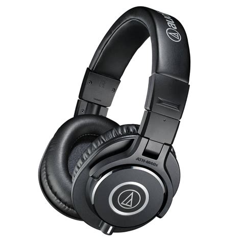 Audio-Technica ATH-M40x Closed-Back Professional Studio Monitor Headphones Black