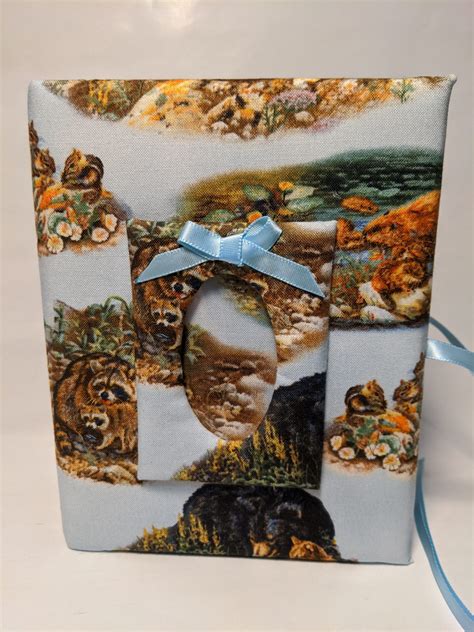 Wildlife Fabric Photo Album