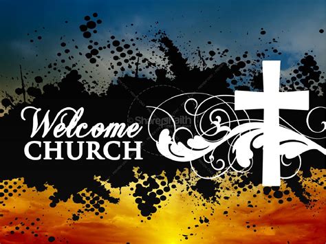 Welcome Church PowerPoint Slides | Clover Media