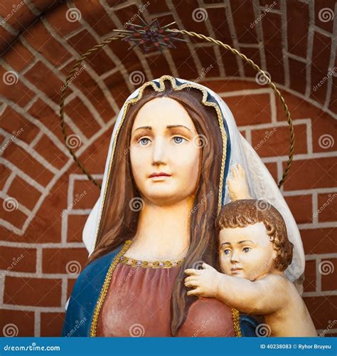 Statues Of Holy Women In Catholic Church Royalty-Free Stock Photo | CartoonDealer.com #41548263