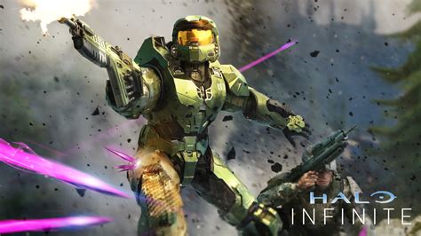 Master Chief Halo Infinite Game 4K #7311e Wallpaper PC Desktop