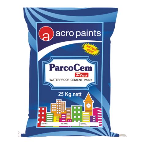 Parcocem Plus Waterproof Cement Paint - Acro Paints