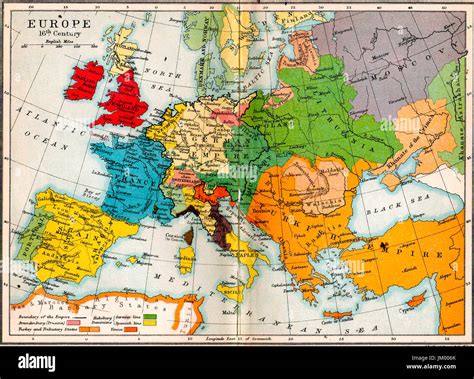 Map Of Europe 16Th Century - Europe Mountains Map